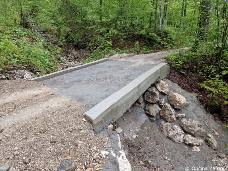 Zaključena sanacija treh mostov v Kamniški Bistrici (3)